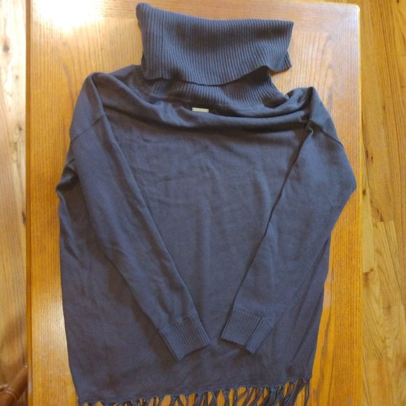 Michael Kors Fringed Cowl Neck Sweater - Picture 4 of 8